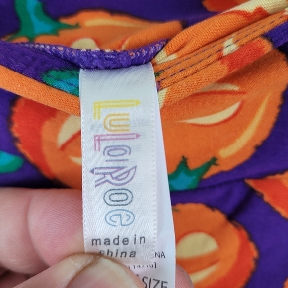 NWT LuLaRoe Simply Comfortable Tween Halloween Pants One Size See Measurements - Picture 10 of 10